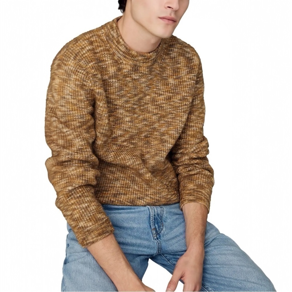 NWT Madewell Men's Space Dyed Oversized Knit Sweater Medium